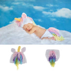 Modern Baby Cap Deer Design Handmade Crochet Deer Costume Set Knitted Hats And Toy For Girls and Boys Kids