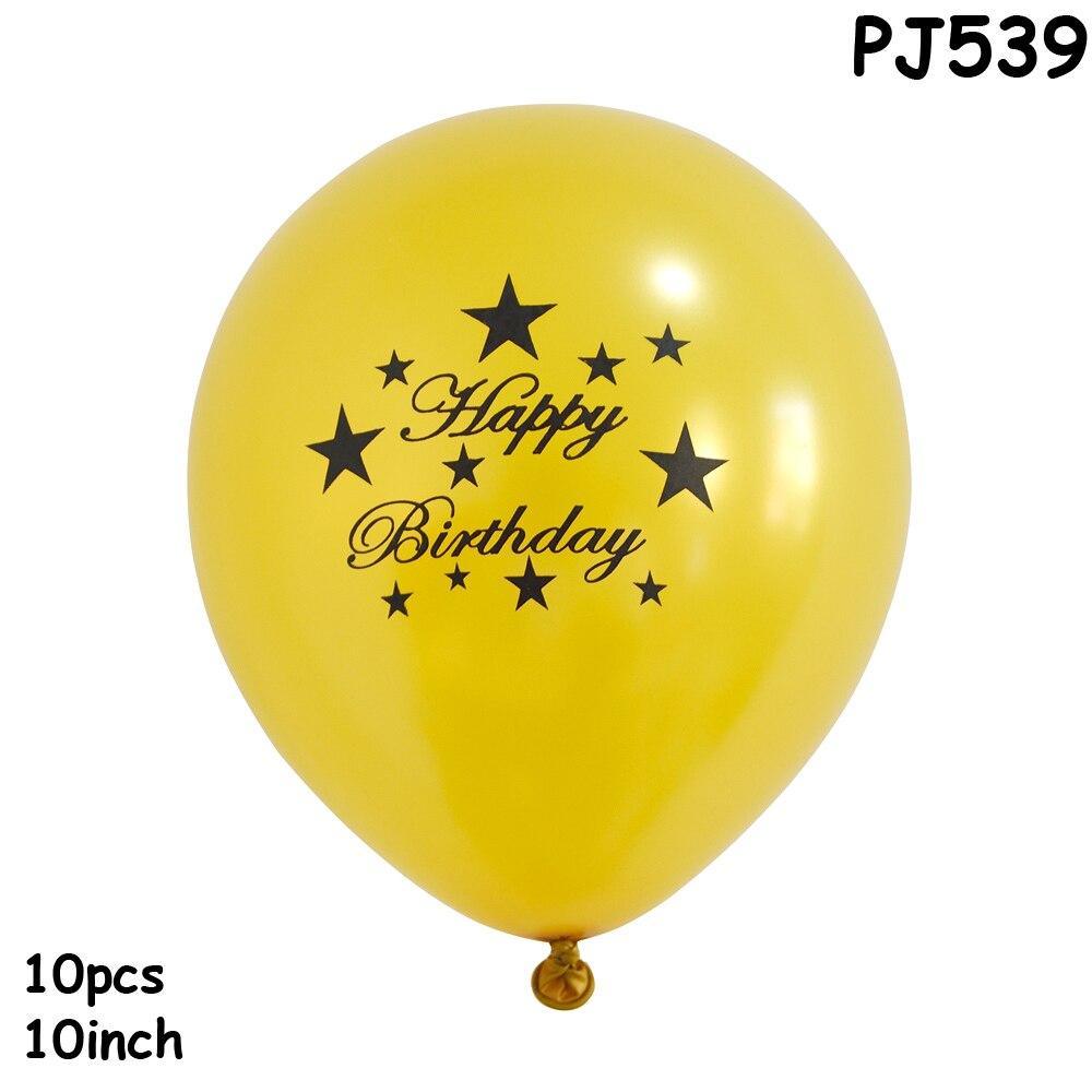 Luxury NEW High Quality Decor Ballons 10/20/30/40pcs Happy Birthday Balloon Latex Ballon Inflatable Birthday Party Decoration Baloons Anniversaire - SJB-DIAMOND ELITES