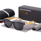 Natural Handmade Polarized Bamboo Classic Sunglasses for Men and Woman  Wooden Sunglasses Oculos de sol masculino With UV400 Protection for eye - SJB-DIAMOND ELITES