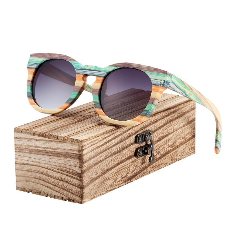 The New Elegent Original Round Sunglasses Polarized Gradient Sun glasses Round Sports Eyewear For Women and Lady With UV400 Protection - SJB-DIAMOND ELITES
