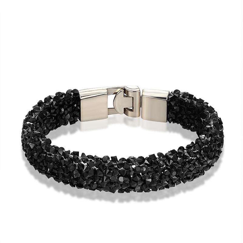 New Modern Fashion Luxury Crystal Shiny Bracelet Amazing Copper Alloy Elegant Bracelet Valentine's Day For Women - SJB-DIAMOND ELITES