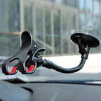 Adjustable Car Strong Phone Holder Flexible 360 Degree Rotation Windshield Mobile Stable Phone Holder Support GPS Car Accessories Stevvex