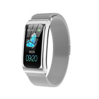 Luxury Elegant Metal And Woman Smart Watch 1.14" IP68 Waterproof With Heart Rate Stopwatch Alarm clock Fitness Tracker Swim Watch for Android IOS Operate sistem - SJB-DIAMOND ELITES