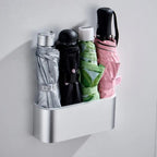 Portable Wall Mounted Umbrella Storage Rack Creative Wall Umbrella Clip Holder Racks Home Storage Hanger Organizer Lootquake LLC