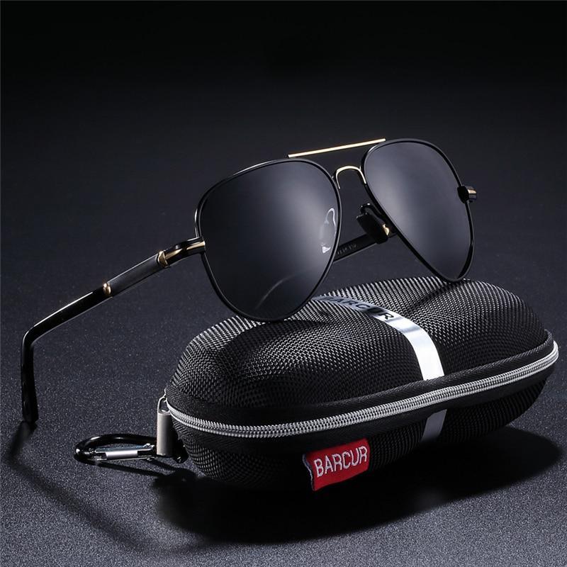 Aviation Luxury New Polarized Mens Sunglasses Pilot Style Men Accessories Driving Fishing Hiking Eyewear With UV400 Protection - SJB-DIAMOND ELITES