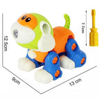 Early Learning Education Screw Nut Group Installed Plastic 3d Puzzle Disassembly Motorcycle Kids Toys for Children Jigsaw - SJB-DIAMOND ELITES