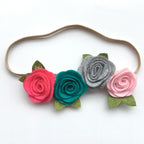 Modern Baby Headband Flower Girls Bows for Baby Girls Kids Headbands Turban Newborn