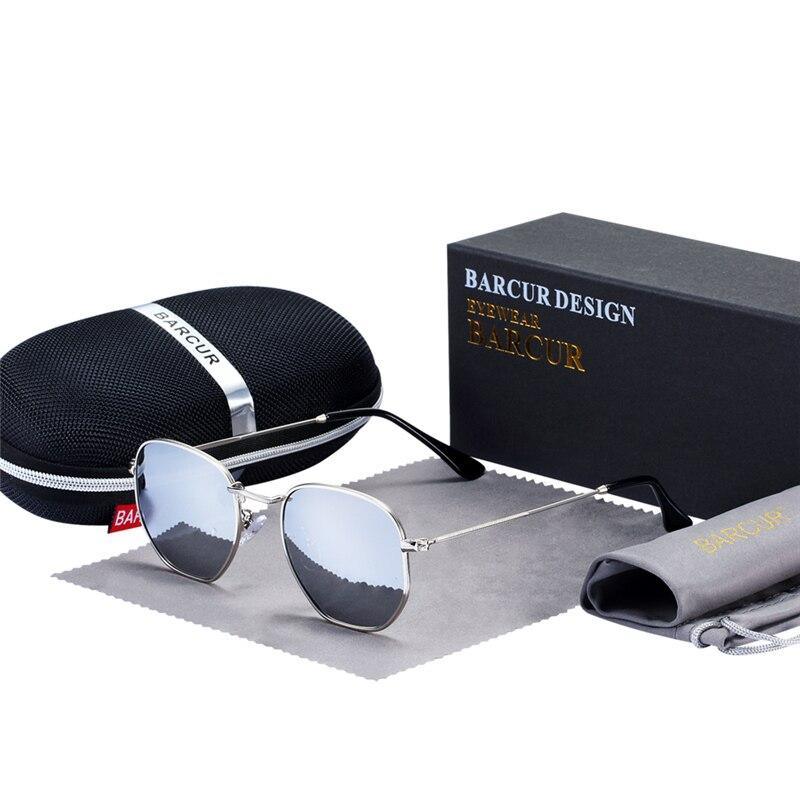 Luxury Classic Retro Reflective Sunglasses  For Man and Woman Minimalist Stainlesss Steel Frame Eyewear Sunglasses With UV400  Protection - SJB-DIAMOND ELITES