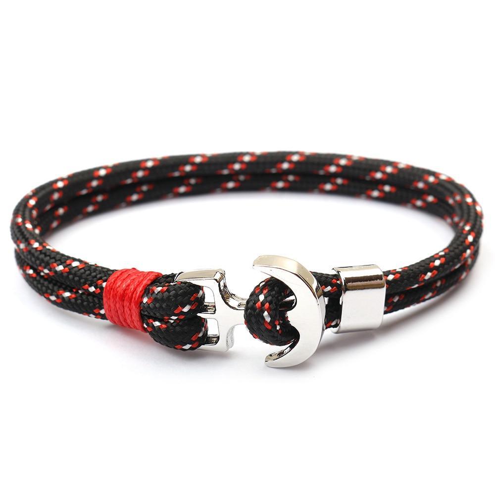 Amazing Multilayer Anchor Bracelets Charm Survival Rope Chain  Fashion Jewelry Bracelet Men For Women Best Gift - SJB-DIAMOND ELITES