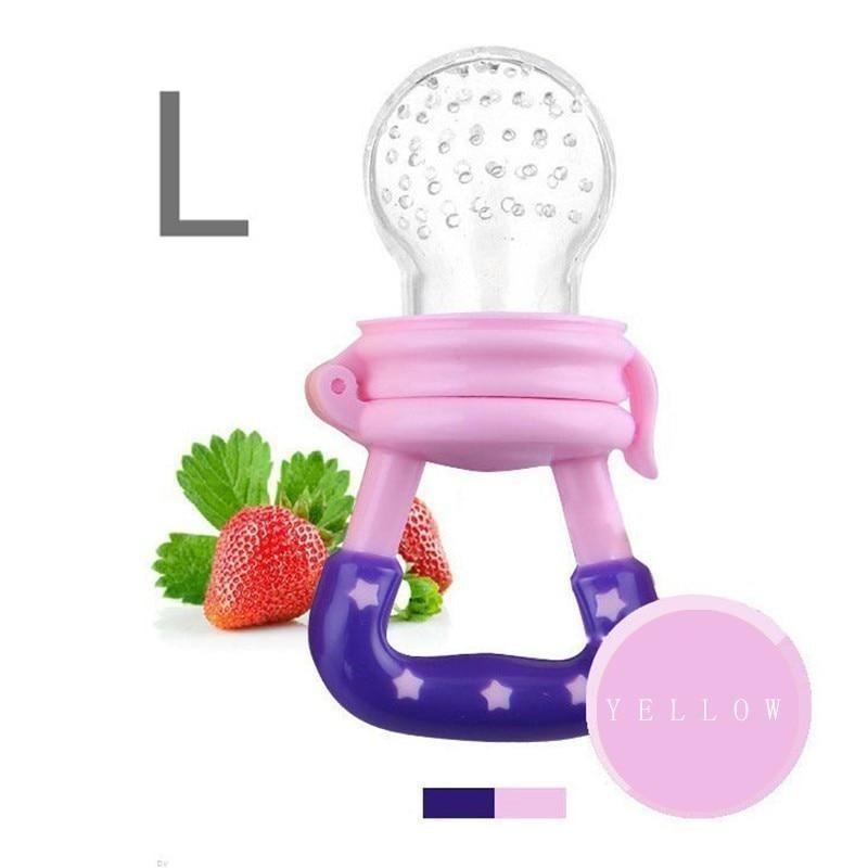 Silicone Baby Pacifier Nipple Soother For Toddler Fruits Feeding Soft Chewable Babies Pacifier Stevvex