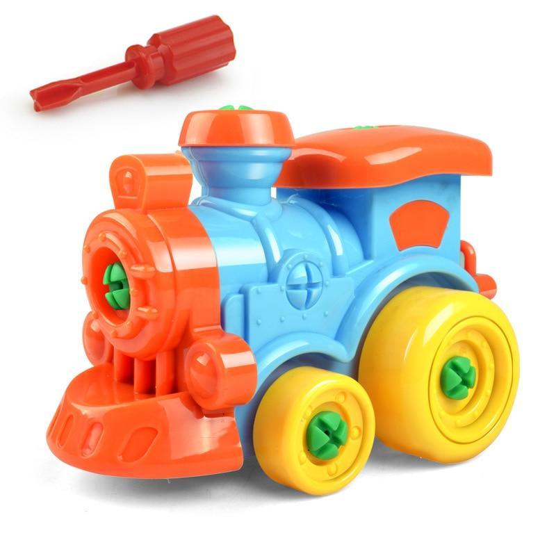 Early Learning Education Screw Nut Group Installed Plastic 3d Puzzle Disassembly Motorcycle Kids Toys for Children Jigsaw - SJB-DIAMOND ELITES