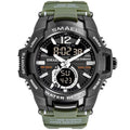 New Modern Luxury Sport Watch For Men Fashion Casual Alarm Clock 50M Waterproof In Military Chrono Dual Display Style Wristwatches Relogio Masculino - SJB-DIAMOND ELITES