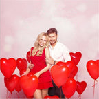 100Pc Red Pink Balloons 10Inch Love Heart Latex Balloons For Wedding Party and Celebration Helium Balloon Valentines Day Birthday Party Inflatable Balloons - SJB-DIAMOND ELITES