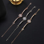 Luxury Diamond Shiny Fashion Luxury Jewelry  Zircon Multi-Layer Bangle Bracelet High Quality Rhinestone Charm Bracelet for Women and Girls - SJB-DIAMOND ELITES
