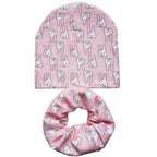Modern Cartoon Cotton Baby Hat Winter Baby Girls Hat Newborn Boys Hats Kids Cap Scarf Set Children Beanies For Kids With Scarf