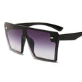 Modern Oversized Square Sunglasses For Lady and Women Luxury Brand Fashion Gafas Shade WIth Mirror Glasses And UV400 Protection - SJB-DIAMOND ELITES