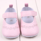 Black Soft Newborn Baby Girl Shoes Prewalker First Walkers Lovely Sneakers Infant Kids Girls Princess Shoes Stevvex