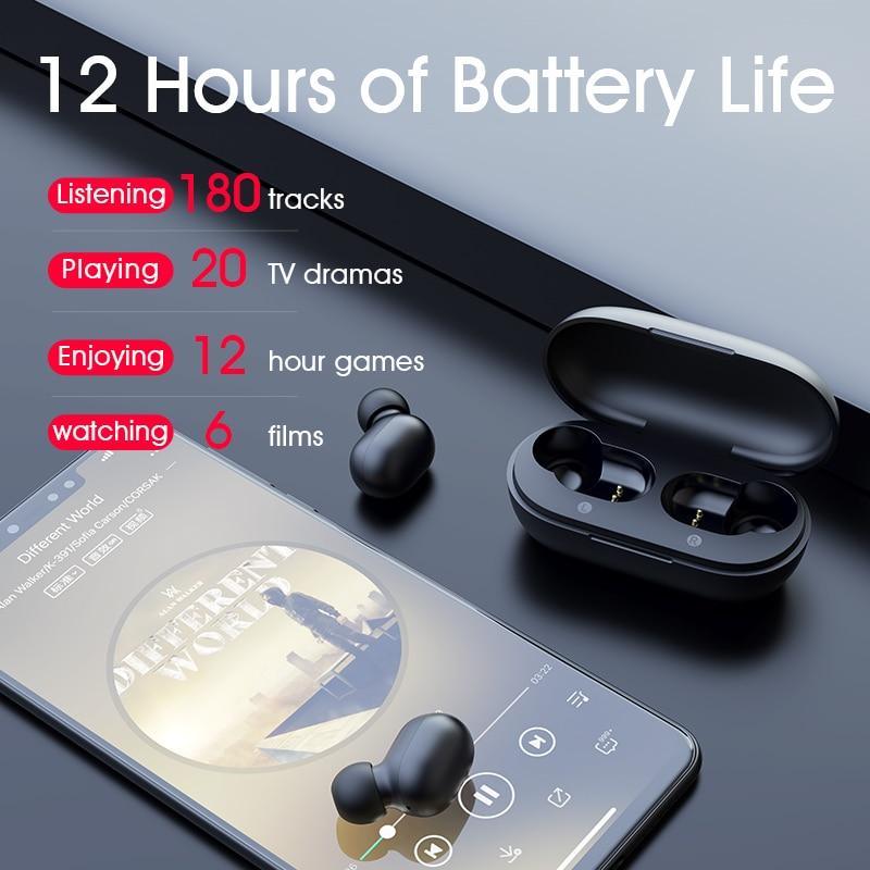 Fingerprint Touch Bluetooth Earphones, HD Stereo Wireless Headphones,Noise Cancelling Gaming Headset In New Trend Luxury Style - SJB-DIAMOND ELITES