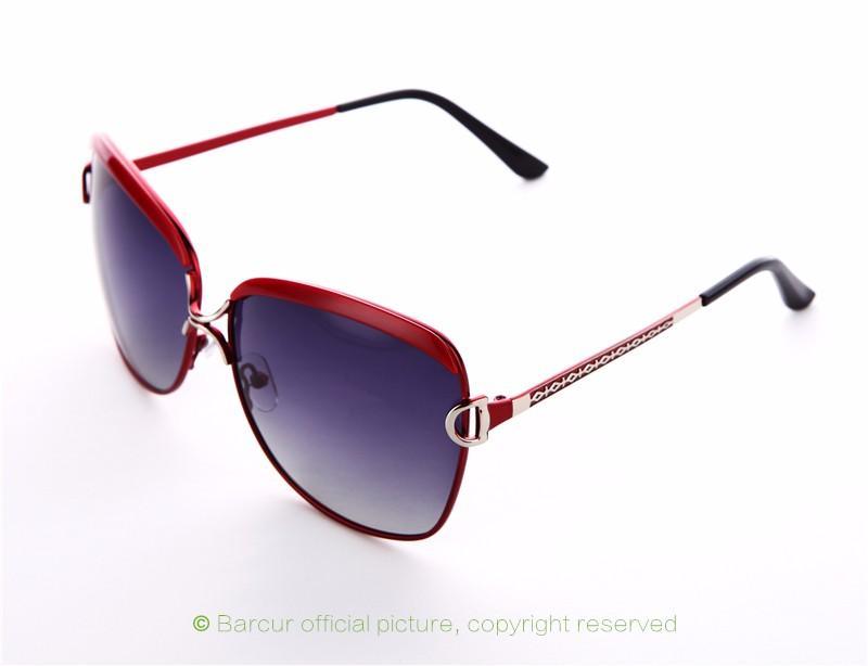 Luxury Polarized Ladies Woman Gradient Round Oversized Modern Sunglasses Brand oculos lunette de soleil femme - SJB-DIAMOND ELITES