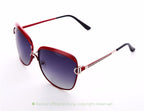Luxury Polarized Ladies Woman Gradient Round Oversized Modern Sunglasses Brand oculos lunette de soleil femme - SJB-DIAMOND ELITES