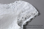 Plus size Vestidos De Novia Real Photo Red pure White Lace O-neck Sequins Wedding Dresses Cheap Princess Bride Gowns Frock HS587
