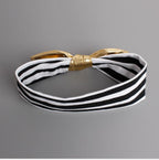 Baby Girl Headband Infant Turban Cloth Tie Bow For Newborn Bandage Tiara Headwear For Toddler