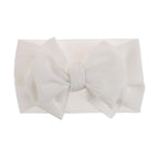 Baby Large Bow Girls Headband Big Bowknot Head wrap Kids Bow for Hair Cotton Infant Newborn Headbands For Baby