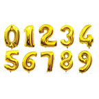 Big 32 Inch Number Foil Balloons Gold Silver Blue Digital Globos For Wedding Birthday Party Decoration In NEW Luxury Style - SJB-DIAMOND ELITES