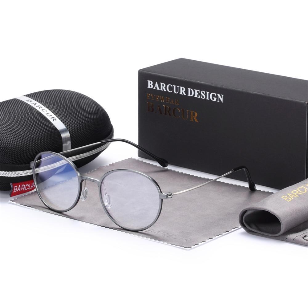 New Computer Glasses Round Anti Blue Light Eyeglasses Optical Eye Spectacle UV Blocking Gaming Filter Eyewear For Women and Men With UV400 Protection - SJB-DIAMOND ELITES