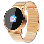 New Q8 LED Bluetooth Smart Watch With Stainless Steel Waterproof Breacelet Wearable Device Smartwatch Style for Men and Women With Fitness Tracker - SJB-DIAMOND ELITES