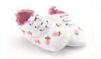 Baby Girl Shoes White Lace Soft Shoe Prewalker Walking Toddler Kids Shoes First Walker