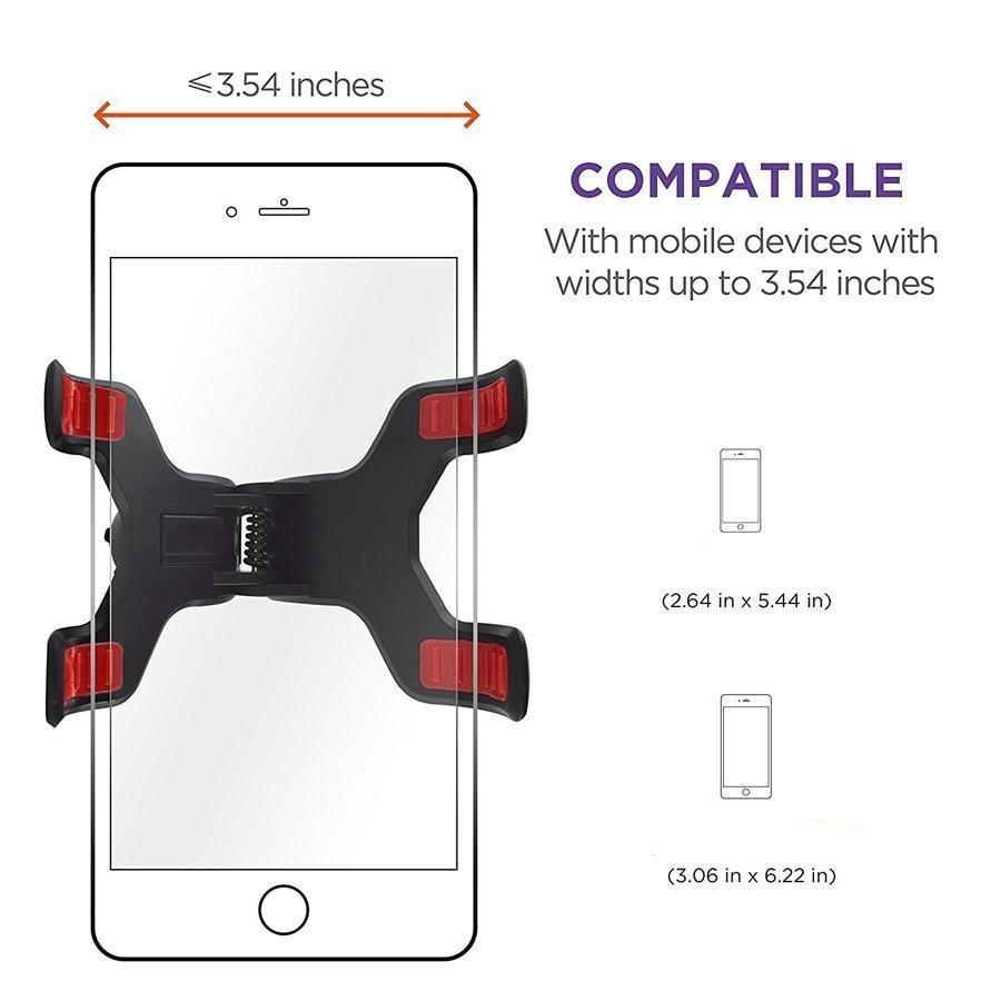 Adjustable Car Strong Phone Holder Flexible 360 Degree Rotation Windshield Mobile Stable Phone Holder Support GPS Car Accessories Stevvex