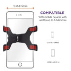 Adjustable Car Strong Phone Holder Flexible 360 Degree Rotation Windshield Mobile Stable Phone Holder Support GPS Car Accessories Stevvex