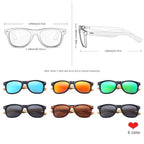 Natural Handmade Polarized Bamboo Classic Sunglasses for Men and Woman  Wooden Sunglasses Oculos de sol masculino With UV400 Protection for eye - SJB-DIAMOND ELITES