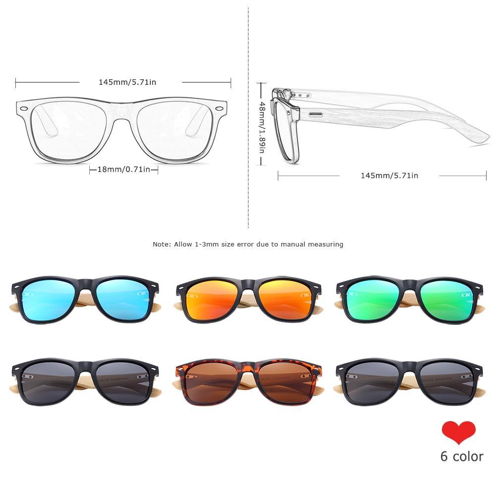 Natural Handmade Polarized Bamboo Classic Sunglasses for Men and Woman  Wooden Sunglasses Oculos de sol masculino With UV400 Protection for eye - SJB-DIAMOND ELITES