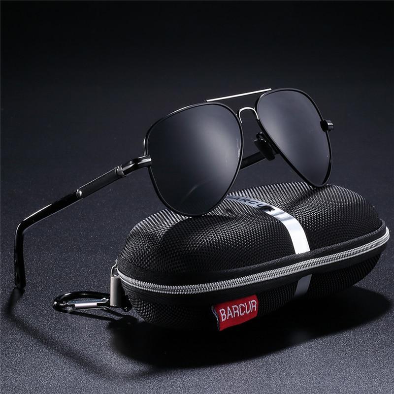 Aviation Luxury New Polarized Mens Sunglasses Pilot Style Men Accessories Driving Fishing Hiking Eyewear With UV400 Protection - SJB-DIAMOND ELITES