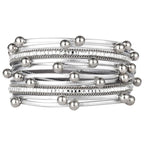 Legendary Amazing New Modern Fashion Pearl Elegant Multi-Layer Leather Handmade Bracelet Bangle Luxury For Woman - SJB-DIAMOND ELITES