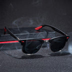 Popular Retro New Polarized Men's Sunglasses UV400 Square Half Metal Frame  Ladies Sunglasses Brand Design Glasses Driving Sunglasses - SJB-DIAMOND ELITES