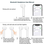 Luxury Modern STEVVEX Wireless Headphone Bluetooth 5.0 Earphone In-Ear Stereo Earbuds Sports Handsfree Headset Binaural call For Cell Phones - SJB-DIAMOND ELITES