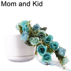 Luxury Modern Matching Flower Headband Lovely Newborn Headband Flower Crown Wreath for Mother and Kids