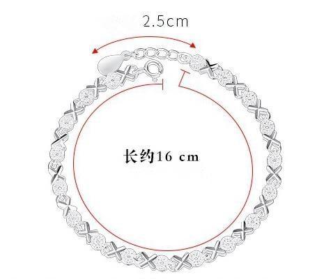 Top Quality Elegant 925 Sterling Silver Luxury Bracelets For Women Wedding Accessories Lady Fashion Zircon Geometric Bracelet Girl Gift - SJB-DIAMOND ELITES