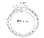 Top Quality Elegant 925 Sterling Silver Luxury Bracelets For Women Wedding Accessories Lady Fashion Zircon Geometric Bracelet Girl Gift - SJB-DIAMOND ELITES