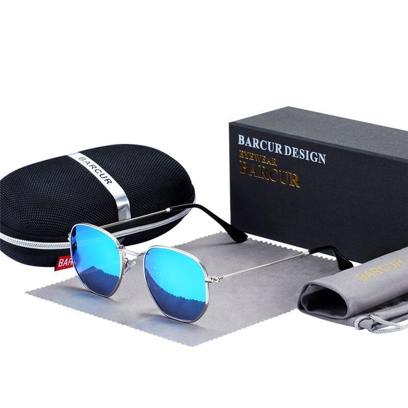 Luxury Classic Retro Reflective Sunglasses  For Man and Woman Minimalist Stainlesss Steel Frame Eyewear Sunglasses With UV400  Protection - SJB-DIAMOND ELITES