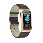 Luxury Elegant Metal And Woman Smart Watch 1.14" IP68 Waterproof With Heart Rate Stopwatch Alarm clock Fitness Tracker Swim Watch for Android IOS Operate sistem - SJB-DIAMOND ELITES