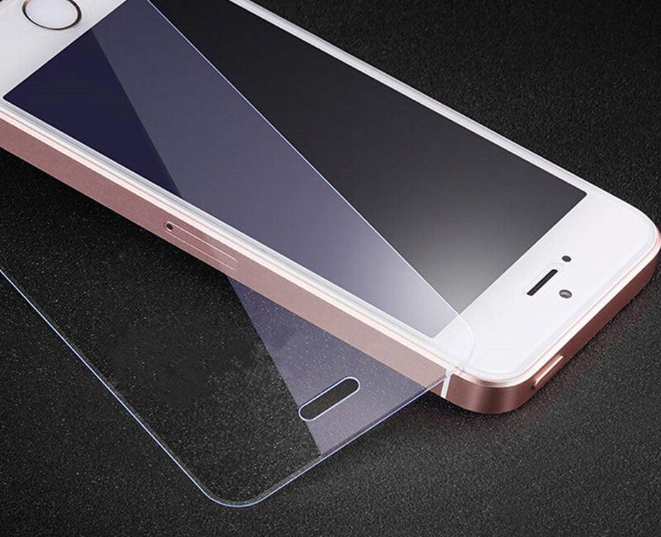 3D full Cover Tempered Glass protection For iphone 5 5S SE 2016 Screen Protector For iPhone 5S SE 5C Glass Protective Film Shatterproof Scratchproof Premium Tempered Glass Screen Protector for iPhone Stevvex