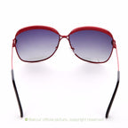 Luxury Polarized Ladies Woman Gradient Round Oversized Modern Sunglasses Brand oculos lunette de soleil femme - SJB-DIAMOND ELITES