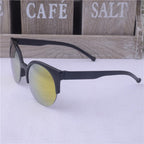 New Luxury Modern Fashion Retro Designer Super Round Circle Glasses  With Cat Eye Women's Sunglasses With UV400 Protection - SJB-DIAMOND ELITES