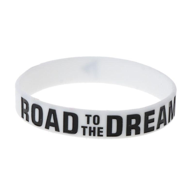 Silicone Rubber Band Elastic Inspirational Motivation Bracelets Never Give Up Perfect Gift For Men And Women Cool Fashion Style - SJB-DIAMOND ELITES