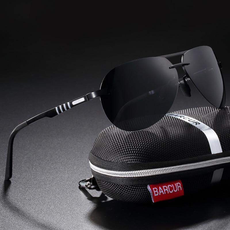 New Sport Luxury High Quality Metal Frame Aviation  Pilot Polarized Sunglasses for Men Driving Sunglasses Brand Designer Sports Eyewear With UV400 Protection - SJB-DIAMOND ELITES