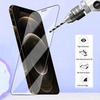 6in1 Tempered Glass for iPhone 11 12 13 14 Pro XR XS Max Camera Screen Protector for iPhone 12 Pro Max Mini 7 8 6 6S Plus Glass 9H Anti Scratch Shatterproof Ultra Clear Screen Protector Stevvex